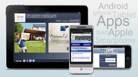 Realizzazione e sviluppo applicazioni per smartphone e tablet - iPhone, iPad e Android